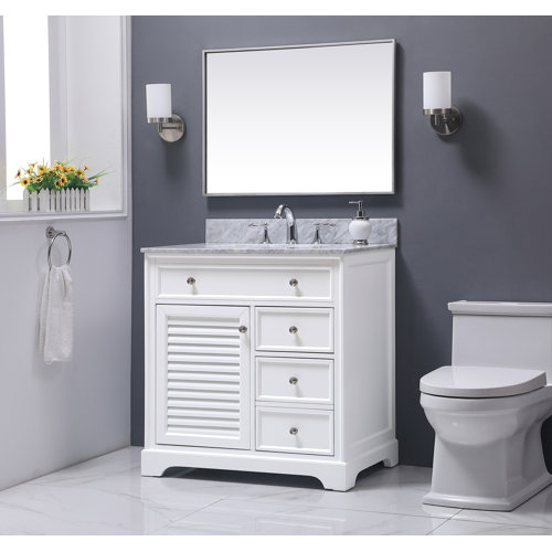Breakwater Bay Kennesaw 36'' Freestanding Single Bathroom Vanity with